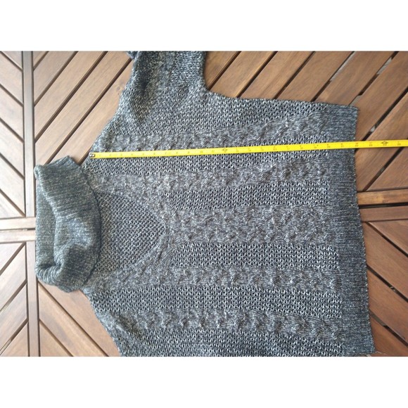 Urban outfitters cowlneck Sweater Md gray boho Cozy - Picture 6 of 8